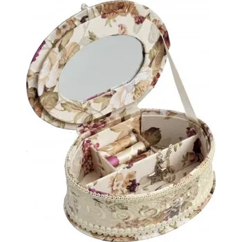 Dárková krabička Látková šperkovnice - 170x125x65