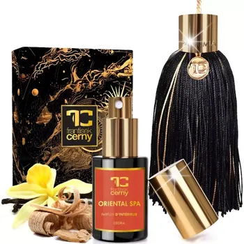 Čajovna DEDRA POMPON luxusní vonný střapec s bytovým parfémem ORIENTAL SPA, 30 ml