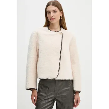 Pánská větrovka Bunda OUI 88997 béžová 01X, vel. 34