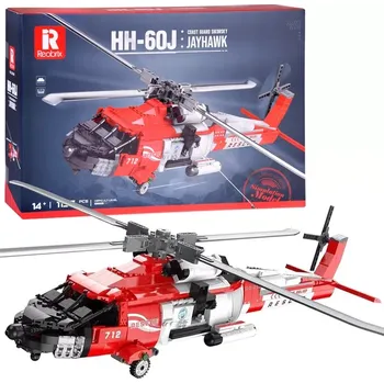 ostatní stavebnice Stavebnice záchranného vrtulníku Sikorsky HH-60J Jayhawk, 1137 dílků