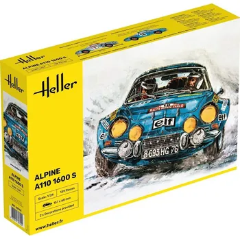 Plastikový model Alpine A110 1600S - Heller 80745