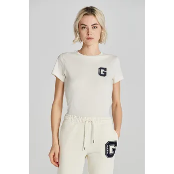 Dámské tričko TRIČKO GANT REG G SS C-NECK T-SHIRT CREAM