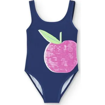 Dívčí plavky Dívčí plavky Boboli Apple Barva: Modrá, Velikost BOBOLI: 6 let (116)