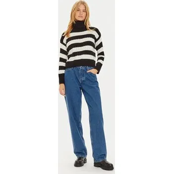 Dámský svetr Brave Soul Rolák LK-230GEMINI Černá Regular Fit M