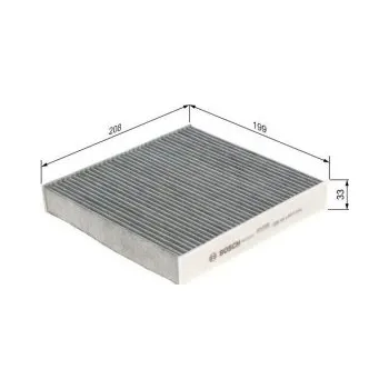 Kabinový filtr Kabinový filtr Lada VESTA (GFL_) Bosch - 1,6
