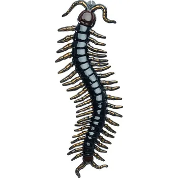 Party dekorace Chaks Dekorácia - Čierna stonožka