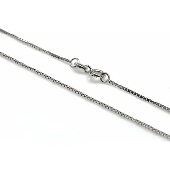 Řetízek Šperky Jan Kos Jan Kos jewellery Stříbrný řetízek typu kostka 12103056