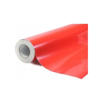 Polep vozidla Plotrová fólie červená RED03 122x2500cm - interiér/exteriér