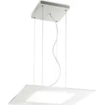 LINEA LIGHT Závěsné LED svítidlo Dublight pro místa s vysokým nárokem na světlo Varianta: 596 x 596 x 2000 mm, 42 W, 3000K, bílá