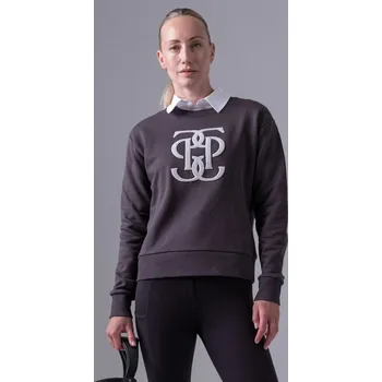 Dámská mikina PS of Sweden Mikina Karla Monogram PS of Sweden, dámská, dark grey M