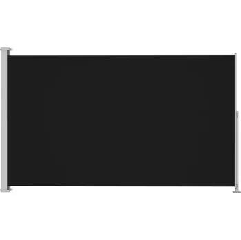 Markýza Výsuvná boční markýza na terasu, 180x300 cm, černá