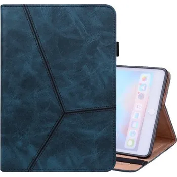Pouzdro na mobilní telefon Pouzdro z PU kůže se stojánkem a prostorem na karty pro iPad 10,9" (2022) / 11" (2025) - tmavě modré