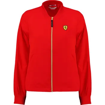 Pánské tričko Ferrari dámský bomber - červený Velikost: L