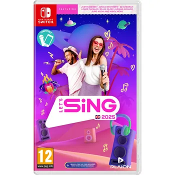 Hra pro Nintendo Let’s Sing 2025 (bez mikrofonů) (Switch)