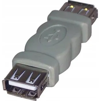 Datový kabel USB 2.0 spojka, USB A samice - USB A samice redukce OEM