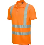 NITRAS MOTION TEX VIZ – Výstražné polo tričko s krátkým rukávem, neonově oranžové Velikost: 6XL