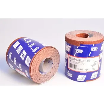 Brusný papír Minirole brusný papír suchý zip VAWD 115x5 P120 SAITAC