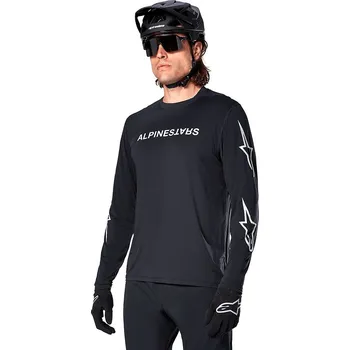 cyklistický dres Dres - ALPINESTARS A-Dura Switch Ls 2024 - Black M