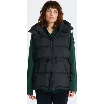 Dámská vesta VESTA GANT MID LENGTH DOWN VEST EBONY BLACK