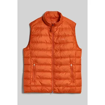 Pánská vesta VESTA GANT LIGHT DOWN VEST PUMPKIN ORANGE