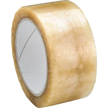 Balicí páska f290 polypropylen a lepidlo z přírodního kaučuku 50mmx66m průhledná