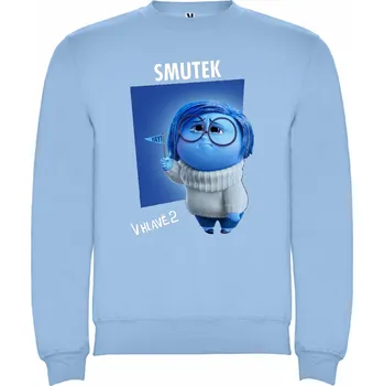 Chlapecká mikina Mikina V hlavě Smutek Velikost: 110/116 - 5/6let