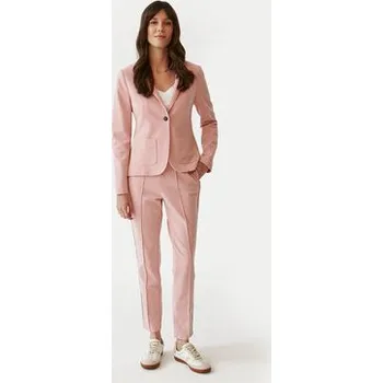 Dámské kalhoty Tatuum Kalhoty z materiálu Lamiko 1 T2404.145 Růžová Regular Fit 38