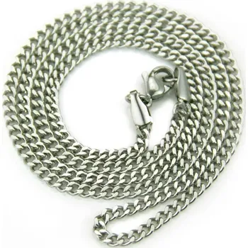 Náhrdelník IZMAEL Řetízek GO 34288 Stříbrná/60cm/3mm KP34288