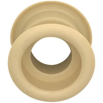 Dveřní kování DOMINO Mřížka plastová dveřní kruhová vnitřní průměr 40 mm buk