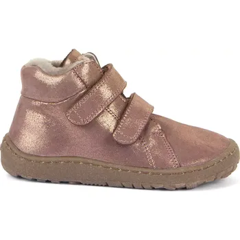 Oblečení a móda Zimní barefoot boty Froddo Furry - pink/gold 26