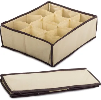 Organizér oblečení VERK GROUP Organizér na spodní prádlo se 12 přihrádkami