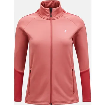 Dámská mikina MIKINA PEAK PERFORMANCE W RIDER ZIP JACKET TREK PINK