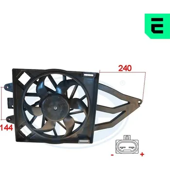 Auto-moto Větrák, chlazení motoru ERA 352007