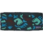 Patagonia Powder Town Headband Across Oceans: Smolder Blue modrá