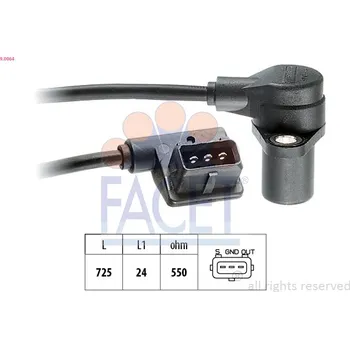 Kliková hřídel FACET Generátor impulsů, klikový hřídel 90064