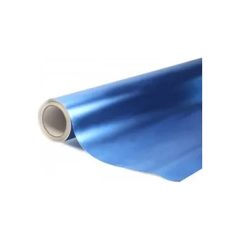 Polep vozidla Matná chromovaná světlá modrá auto wrap fólie 152x400cm - interiér/exteriér