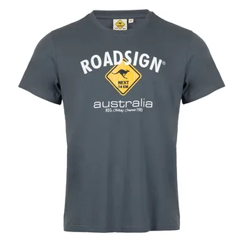 Pánské tričko Roadsign Australia Diamond- anthracit Barva: Šedá, Velikost: 3XL