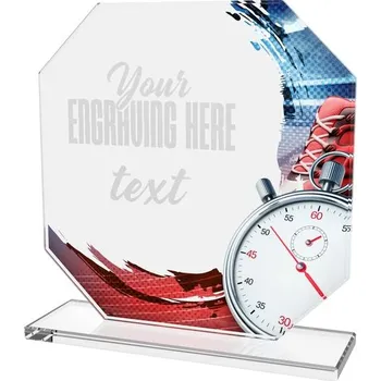 Poháry Bauer Skleněná trofej CR2024302M01 | Atletika