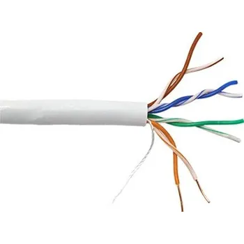 Síťový kabel Uniview Kabel UTP kat. 5e kulatý, Dca, LSOH, OFC, 305m, drát, AWG24, šedý (UV-UTP5E-300-BC24AWG-DCA-B-W) - 21.70.0007