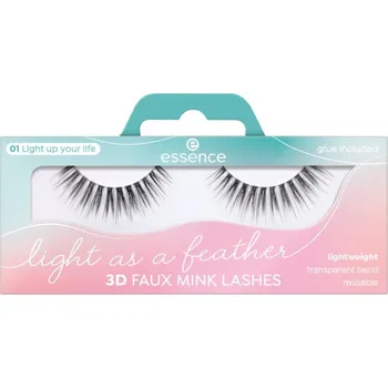 Essence umělé řasy Light 3D faux mink 01