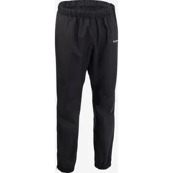 KIPSTA Ragbyové nepromokavé tepláky R500 černé 2XL ČERNÁ