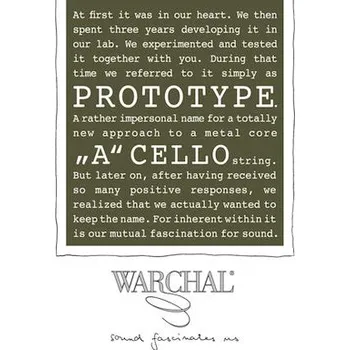 Violoncello WARCHAL PROTOTYPE 021P struna A na violoncello