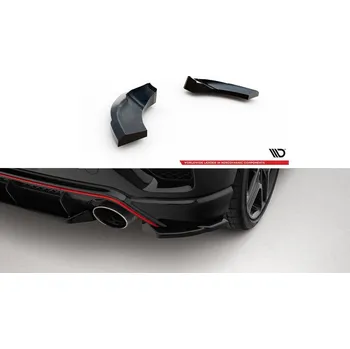 Auto-moto Splittery zadní boční Hyundai Veloster N Mk2 černý lesklý plast