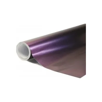Polep vozidla Chameleon 3D modrofialová auto wrap fólie 152x100cm - interiér/exteriér