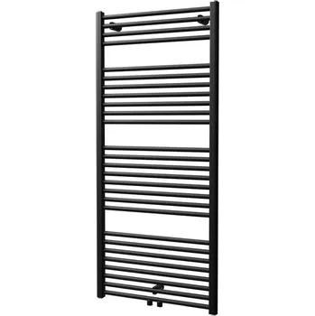 Radiátor EBS Grande Radiátor 45x133 rovný, středové připojení, černý samet DGRE13300450SM51-6501