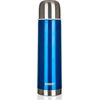 BANQUET Termoska nerezová AVANZA Blue 0,5 l