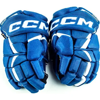 Hokejové rukavice Hokejové rukavice CCM JetSpeed FT6 Royal/White Junior 12 palců
