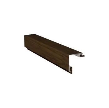Obklad Rohový profil široký WOOD SIDING SV-12 - 64 ořech /3,05 m