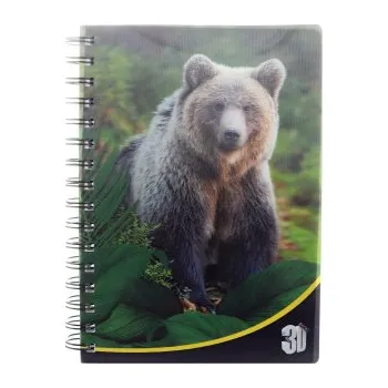 Zápisník Zápisník Medvěd 3D