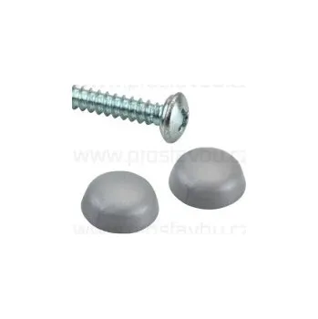 Vrut Plastová krytka pro upevňovací vrut - PA6002 - 02 stříbrná